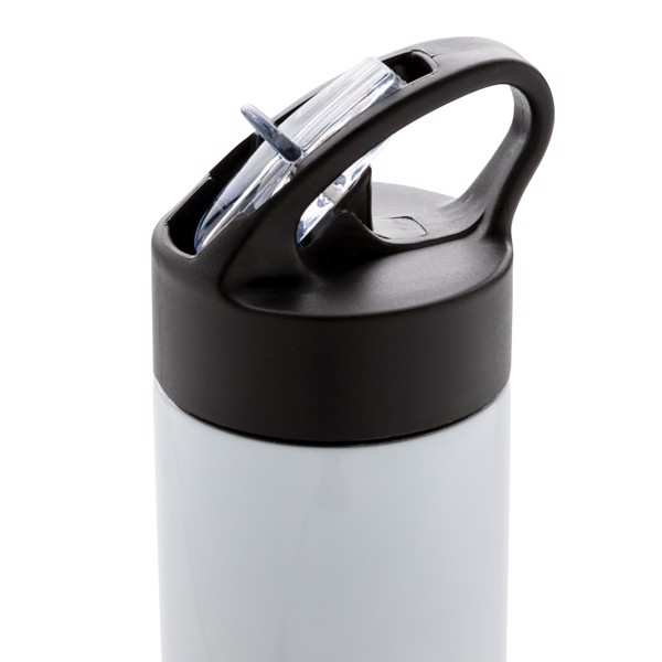 Xd Xclusive sport bottle,straw,500 ml - White