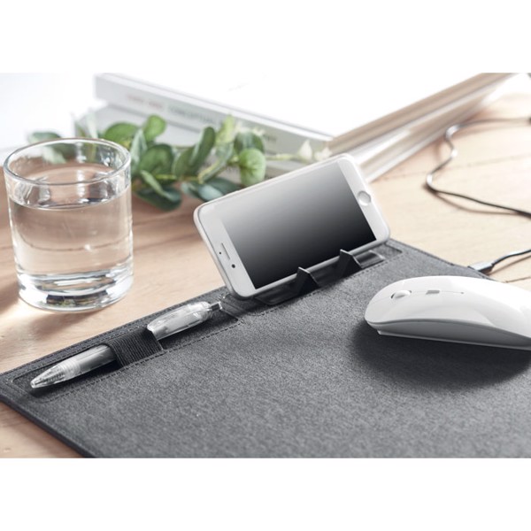 Superpad mouse mat, 15W wireless charger