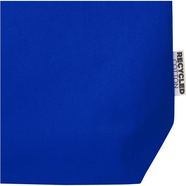 Sac shopping Florida certifié GRS 270 g/m² 10L - Bleu royal