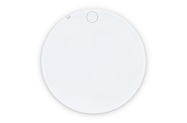 Sliding compact mirror Poise - White