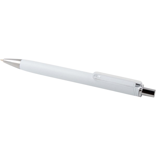Feld RCS recycled ballpoint pen with metallic finish (black ink) - White
