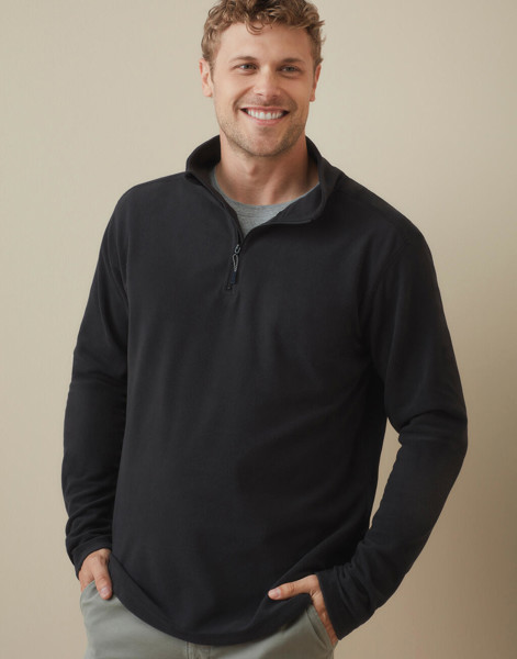 Fleece Half-Zip - Scarlet Red / S
