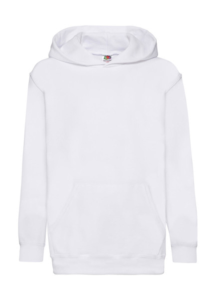 Kids Classic Hooded Sweat - White / 128 (7-8)