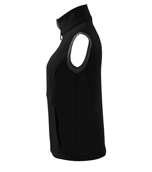 Softshellová Vesta Dámská Malfini® Vision - Černá / 2XL