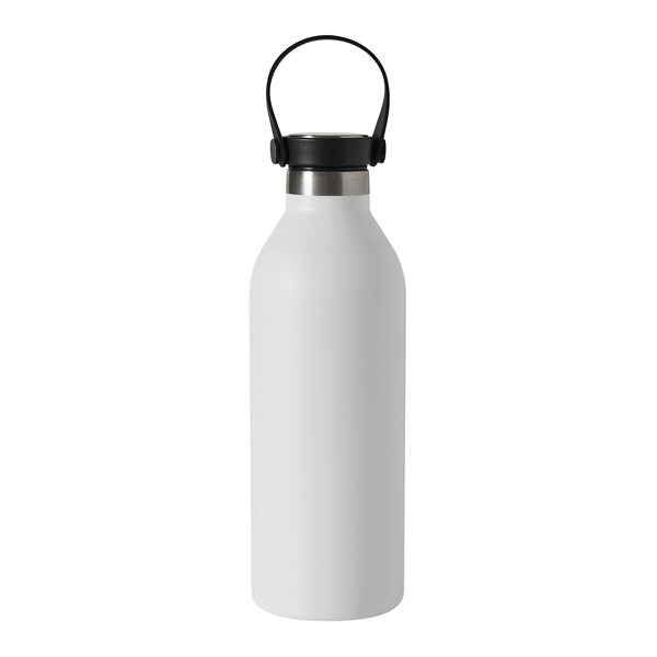 Vacuum Insulated Bottle Steelloop - White