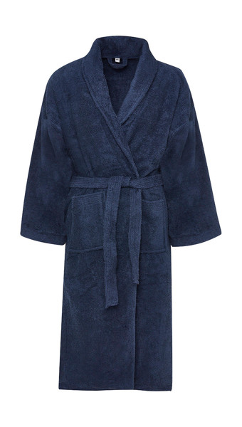Geneva Bath Robe - Navy / M/L
