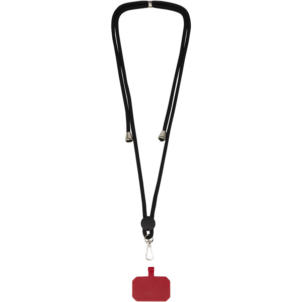 Lanyard per telefono Kubi - Rosso