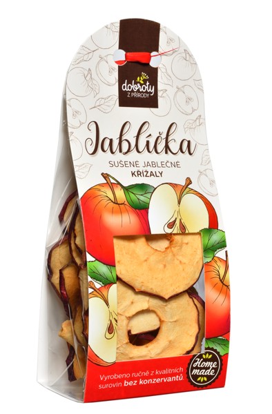 Jabĺčka (sušené)