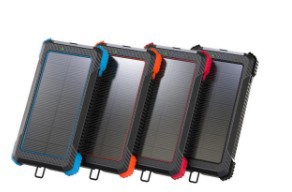 Solar power bank with wireless charging 10000mAh