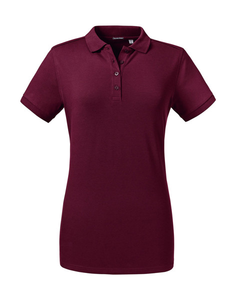 Ladies' Tailored Stretch Polo - White / 2XL