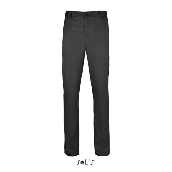 Sol's Jared Men - satenske rastezljive hlače - Black / 44