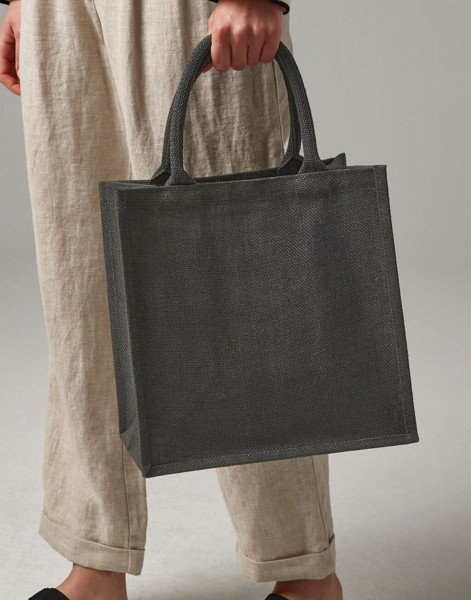 Jute Midi Tote - Graphite Grey / Graphite Grey / ONE SIZE