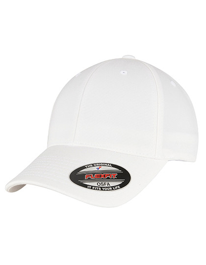 Alpha Shape Flexfit Cap - White / S/M