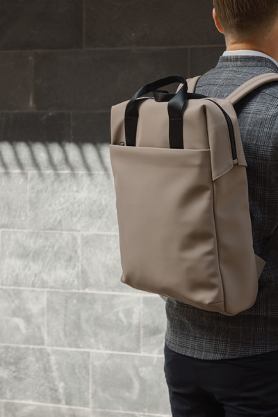 VINGA Baltimore RCS tote batoh - Greige