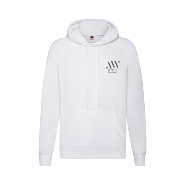 Sweatshirt Criança Lightweight Hooded S - Branco / 12-13