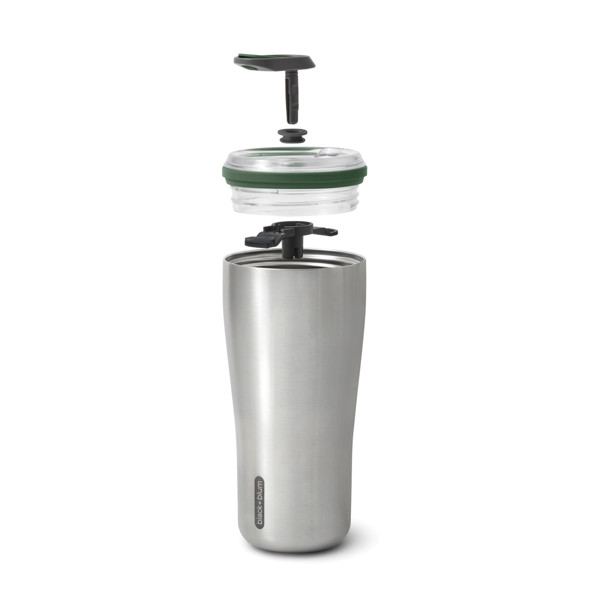 Cestovní nerezový termo hrnek 600ml Black+Blum - Olivově Zelená
