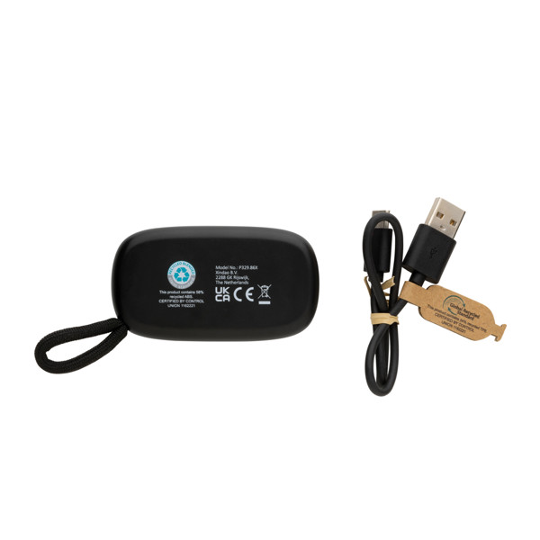 TWS ušesni čepki XD Collection, BT 5.3, etui 400 mAh - Črna