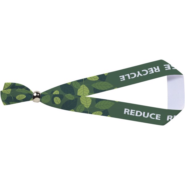 Eek recycled PET sublimation bracelet metal