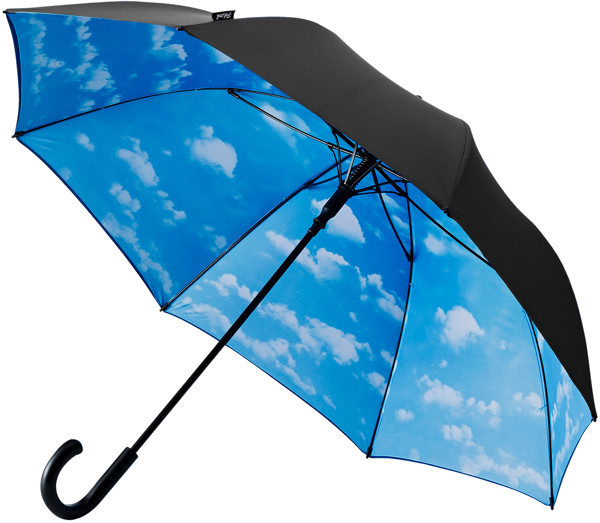 FALCONE - Grand parapluie - Automatique - Impermable au vent -  120 cm - Noir