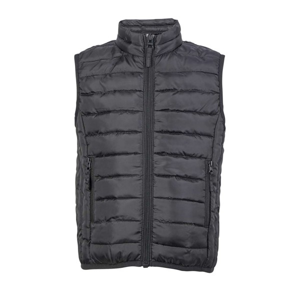 Sol's Stream Bw Kids' - Lightweight Padded Bodywarmer - Black / 4A