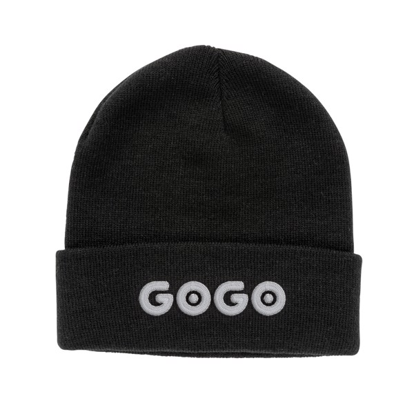Beanie čepice Impact z Polylana® AWARE™ - Černá