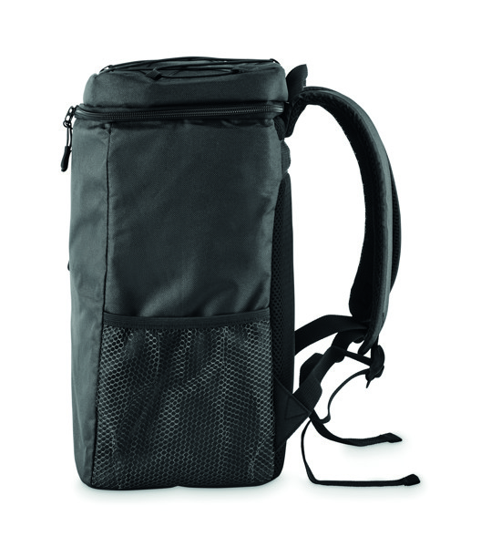 Cooler backpack in 600D RPET Mafrio - Black