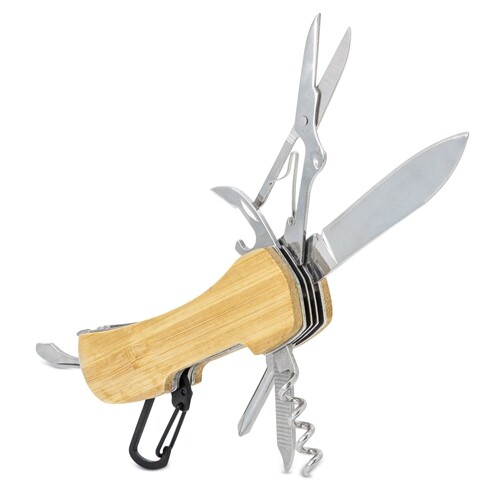 MULTI-PURPOSE POCKET KNIFE BAMBOO “SASKAT”