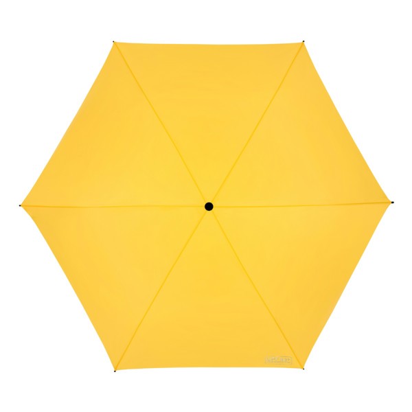 FALCONETTI - Parapluie dt pliant - Manuel - Impermable au vent -  91 cm - Jaune