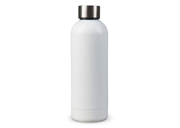 Thermo bottle with matt finish 500ml - White