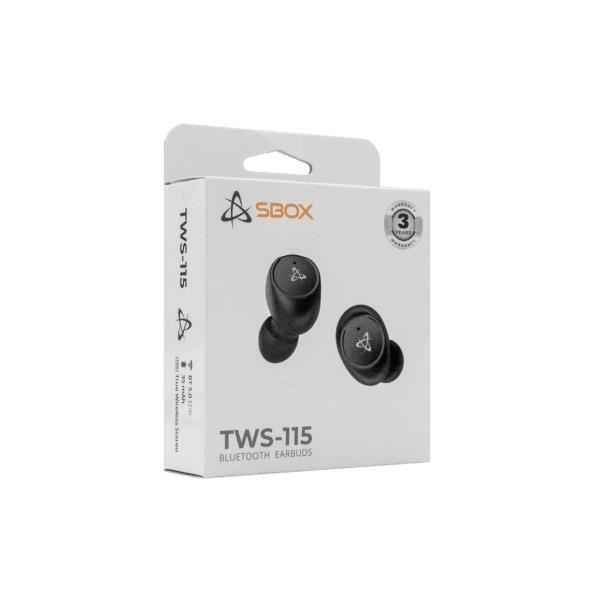 SBOX wireless headphones with charging box, Bluetooth 5.0
