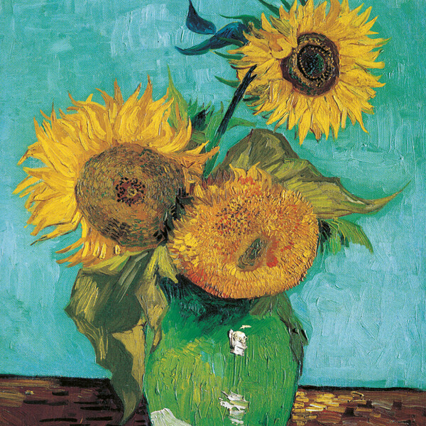 Notique Poznámkový Kalendář Vincent Van Gogh 2027, 30 x 30 cm - Východní