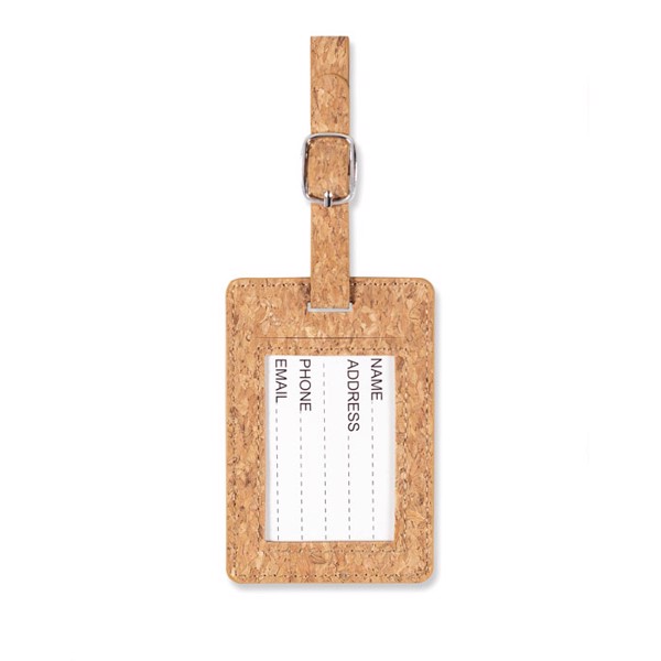 MB - Cork luggage tag Coco