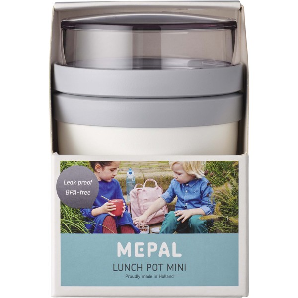 Mepal Ellipse Mini 300+120 ml Lunchpot - weiss