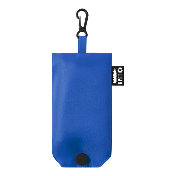 Sac shopping pliable en rpet Squber - Bleu