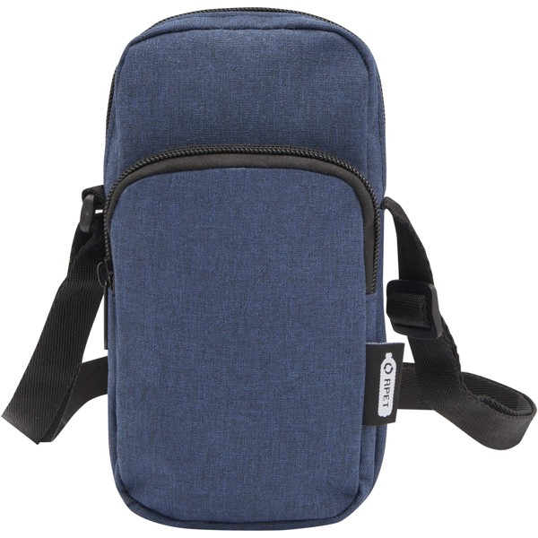 Pochette Ross recyclée GRS pour téléphone portable - Bleu cobalt