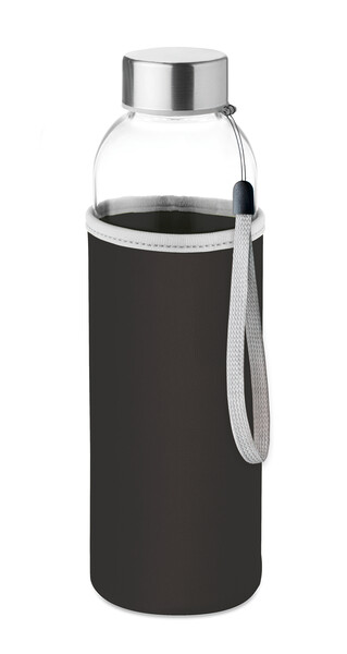 Bouteille en verre 500 ml Utah Glass - Noir