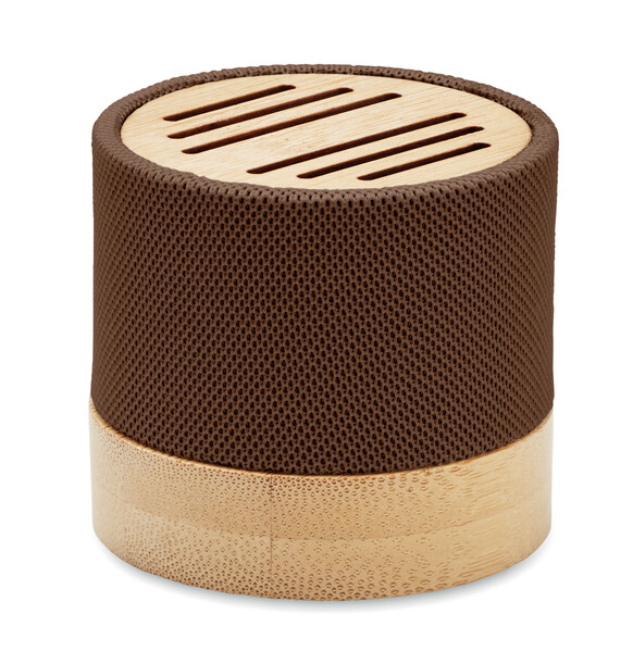 Speaker wireless Bamboo RPET Bool - Cioccolato