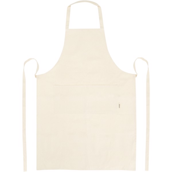 Orissa 200 g/m² organic cotton apron - Natural
