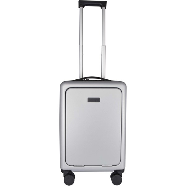 Valise cabine Rover Pro de 20" et 40L recyclée GRS - Argent