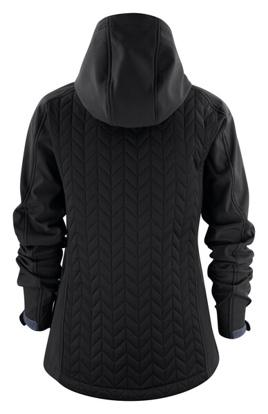Myers Lady Softshell Jacket Black XL