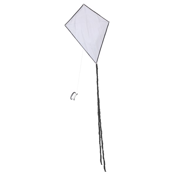 Drachen "Diamond" - Weiß/Schwarz