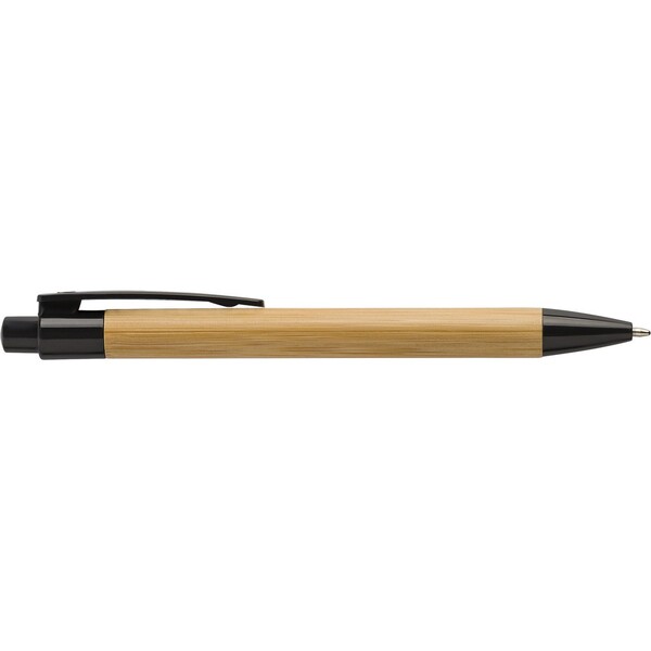 Bamboo notebook A5 with ball pen