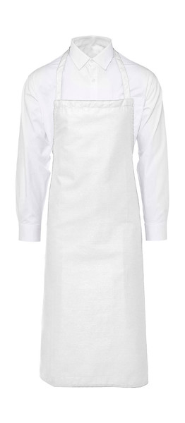 Paris Bib Apron - White / ONE SIZE