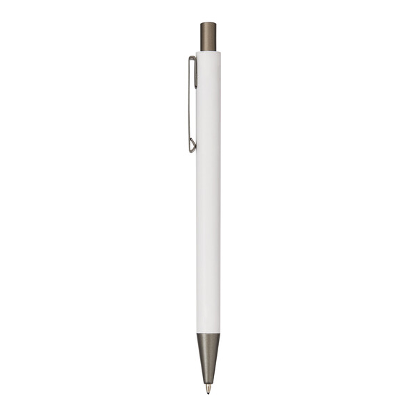 Aluminium Ballpoint Pen Allegro - White