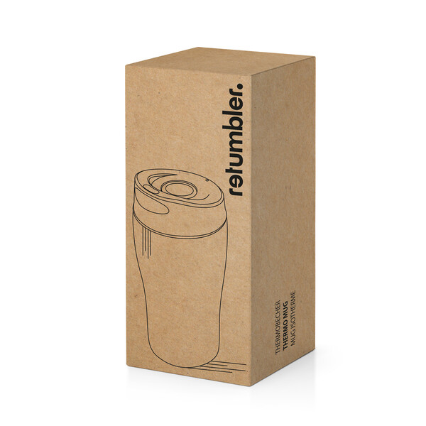 Thermo mug MEZZO CLICK - white