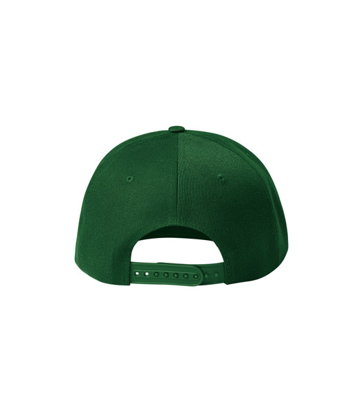Čepice Unisex Malfini® Rap 6P - Lahvově Zelená / nastavitelná