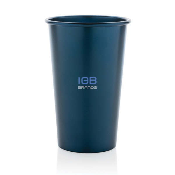 Alo aluminijasta skodelica, reciklirana, 450 ml - Mornarica