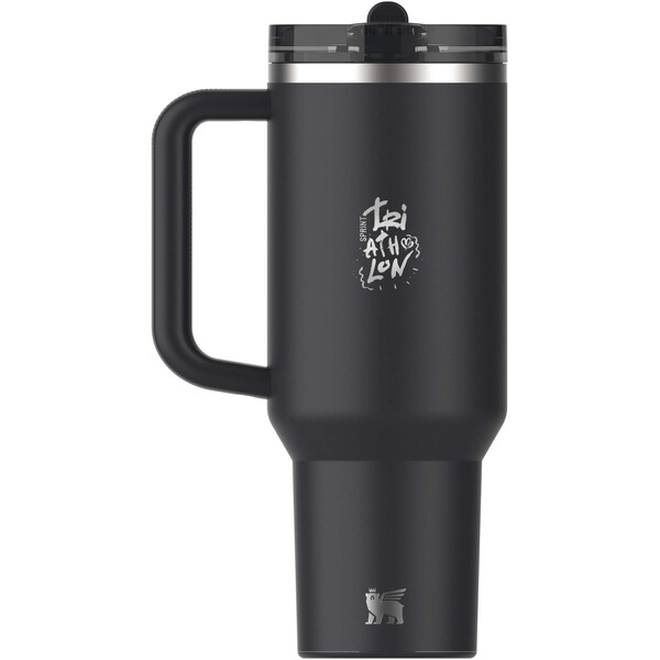 Stanley Quencher® ProTour 1180 ml recycled stainless steel insulated flip straw tumbler - Black