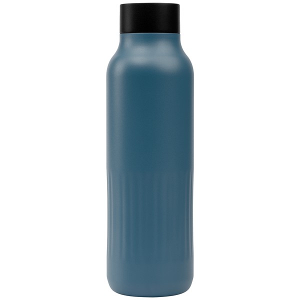 Majesty Recycled Stainless Steel Bottle - 590 ml - Steel Blue / Laser