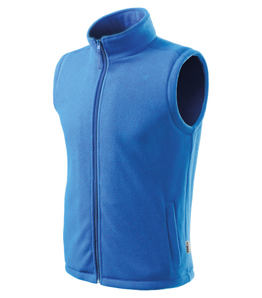 Fleece Vesta Unisex Rimeck® Next - Azurově Modrá / XS